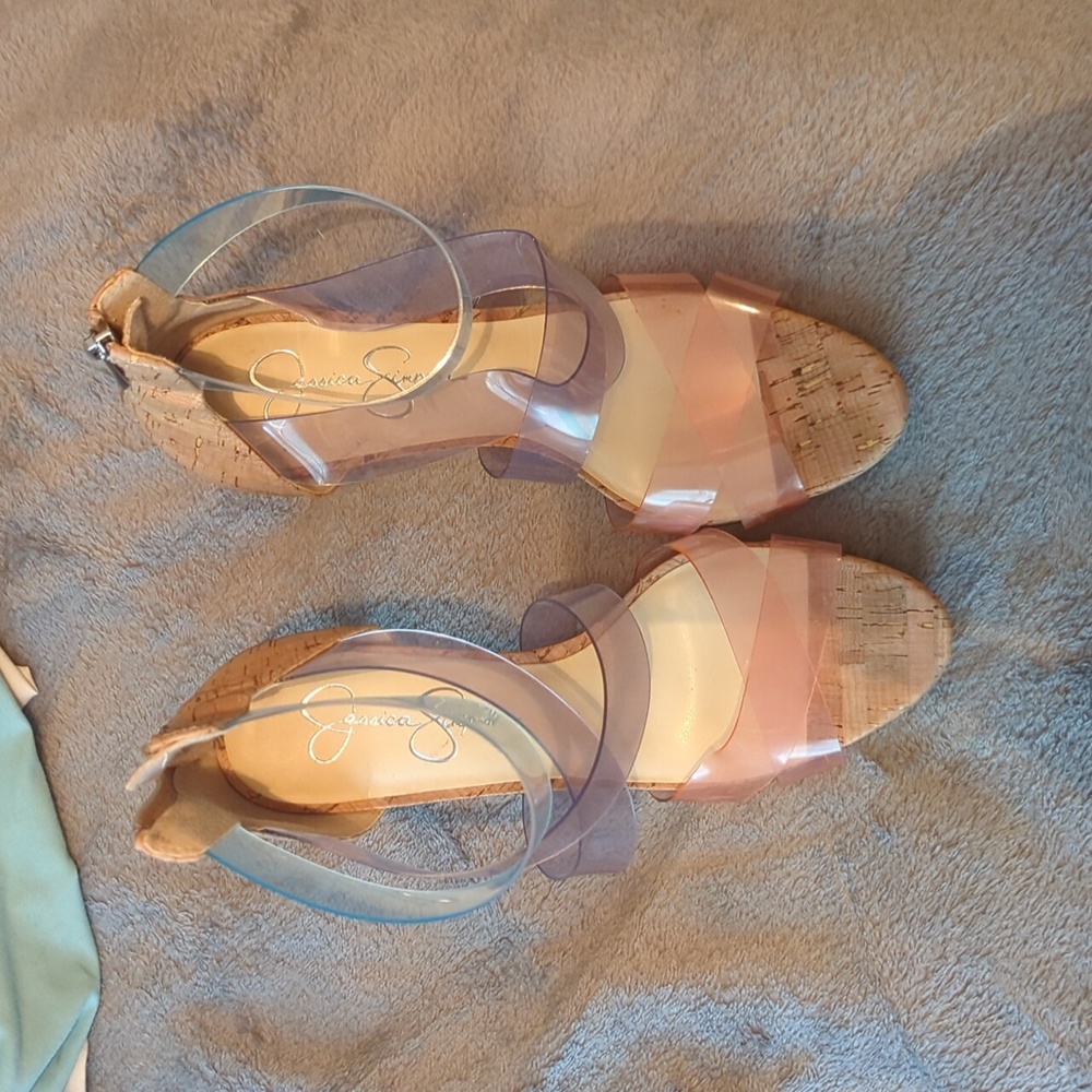 Jessica Simpson sandal stilettos